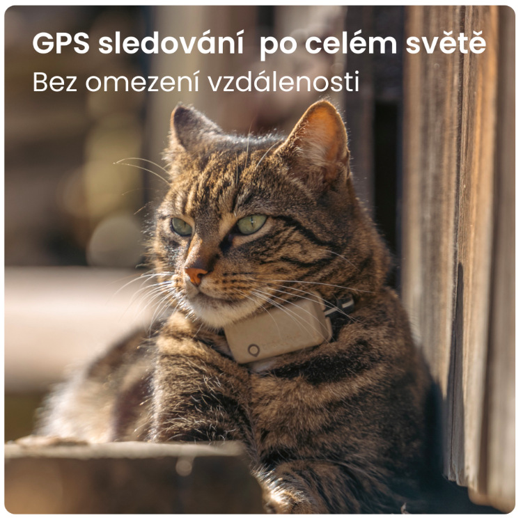 GPS lokátor Tractive CAT Mini - hnědý
