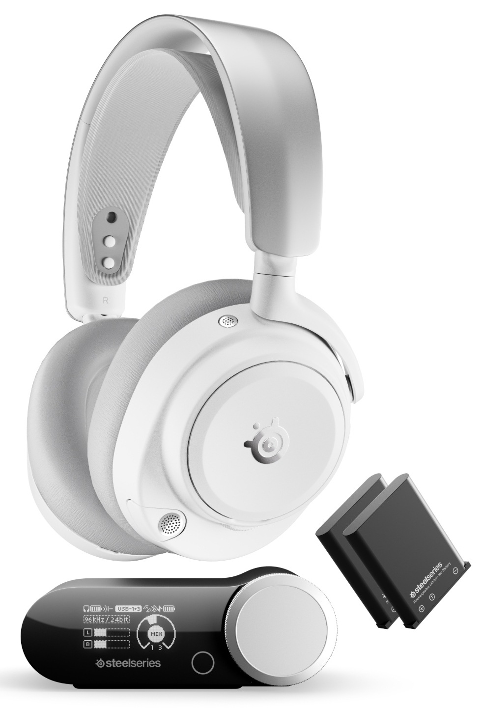 Herní headset SteelSeries Arctis Nova Pro Omni s externí základnou