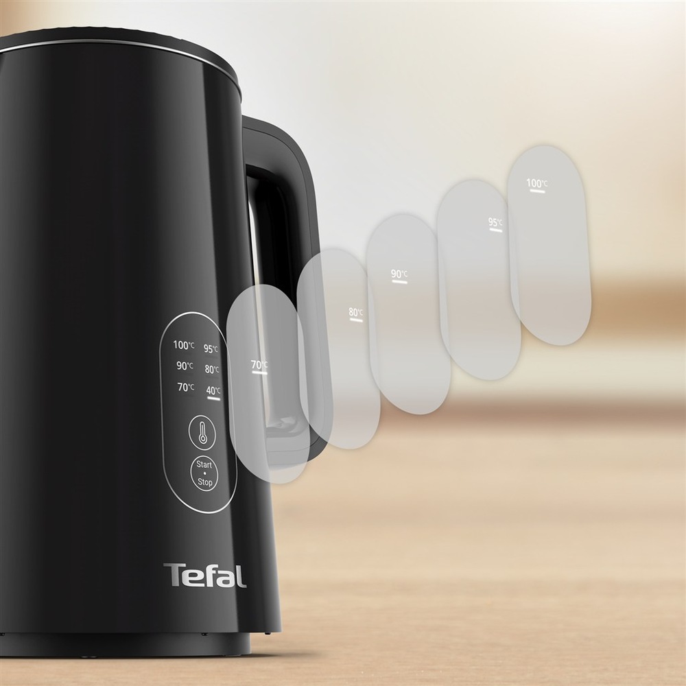 Nastavení různých teplot na konvici Tefal KO6518E0 Thermo Protect