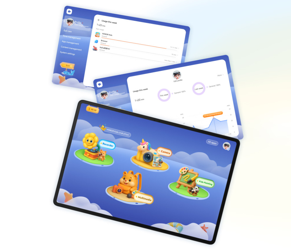 Honor Kids v tabletu HONOR Pad X8b