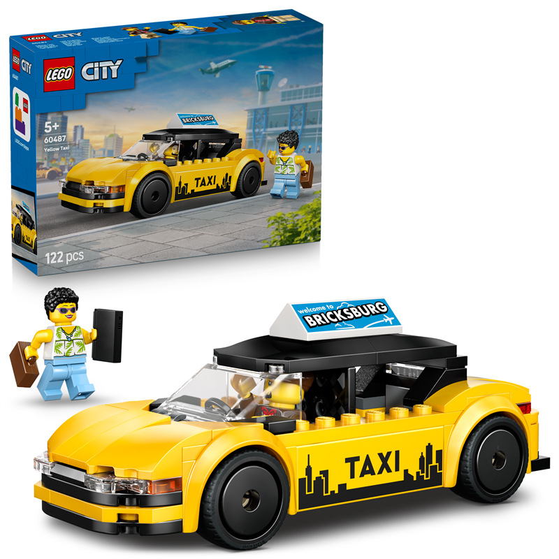 Stavebnice LEGO® City 60487 Žlutý taxík