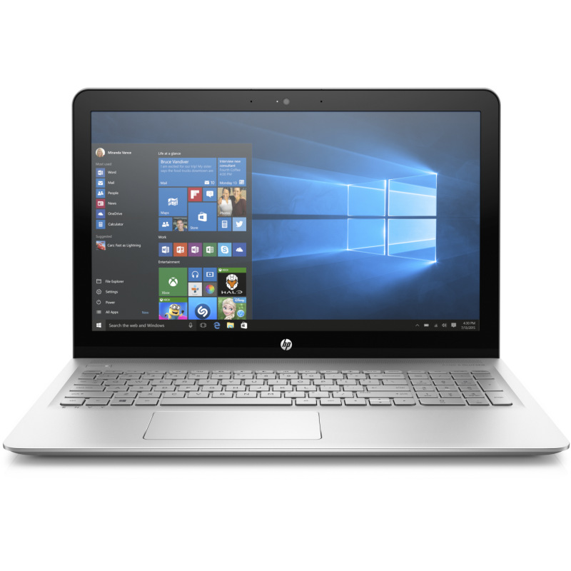 Notebook HP ENVY x360 15-aq004nc stříbrný