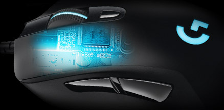 Myš Logitech Gaming G403 Prodigy černá