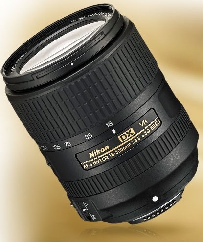 Objektiv Nikon NIKKOR 18-300 mm f/3.5-6.3G ED VR AF-S DX černý