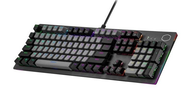 Klávesnice Cooler Master CK352, Brown Switch, CZ layout černá