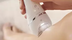Epilátor Philips Series 8000 BRE710/00 bílý