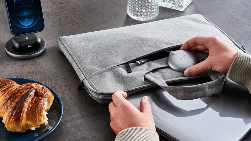 Bezdrátová nabíječka Epico s Magsafe, 15 W šedá Bezdrátová nabíječka Epico s Magsafe, 15 W šedá