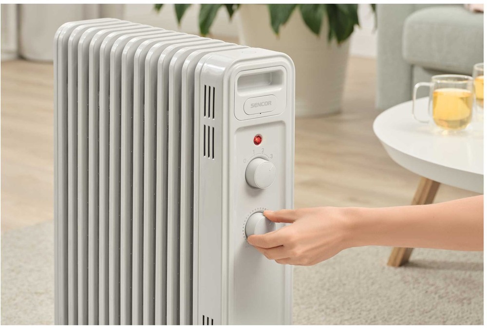 Radiátor Sencor disponuje 13 topnými články
