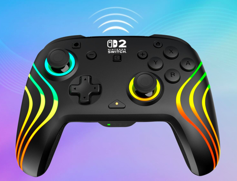 Bezdrátový gamepad Turtle Beach Afterglow Wave s připojením v pásmu 2,4 GHz