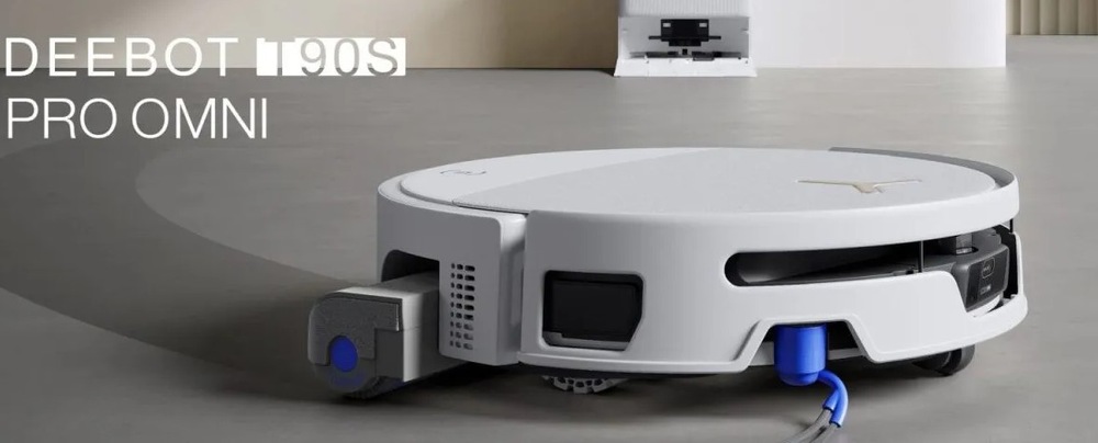 Robotický vysavač Ecovacs DEEBOT T90S PRO OMNI WHITE bílý robotický vysavač se stanicí Ecovacs DEEBOT T90S PRO OMNI WHITE