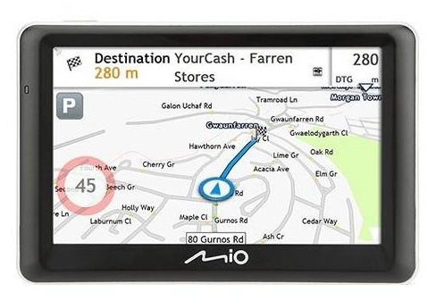Navigační systém GPS Mio Spirit 7800 Full Europe Lifetime černá
