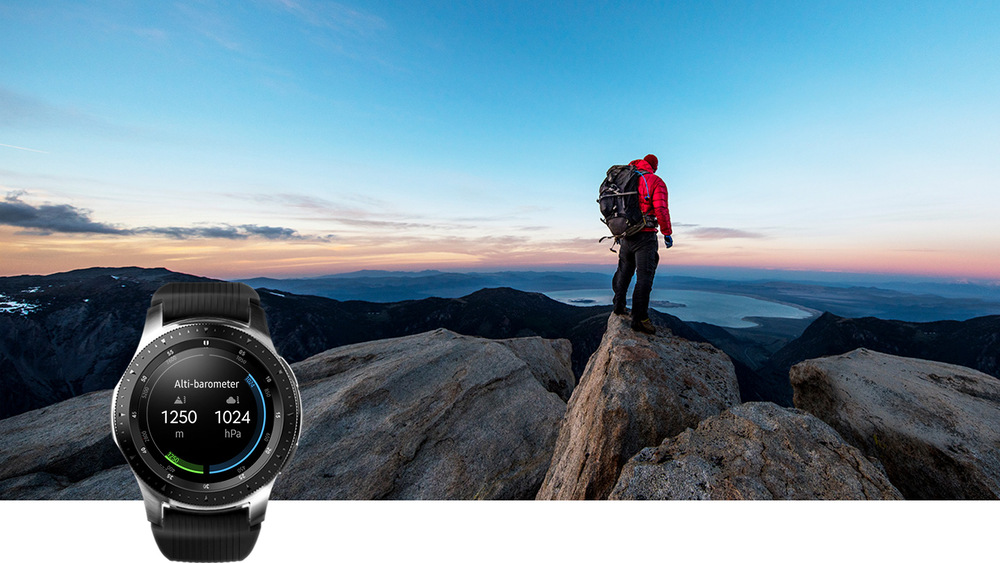Chytré hodinky Samsung Galaxy Watch 42mm růžové