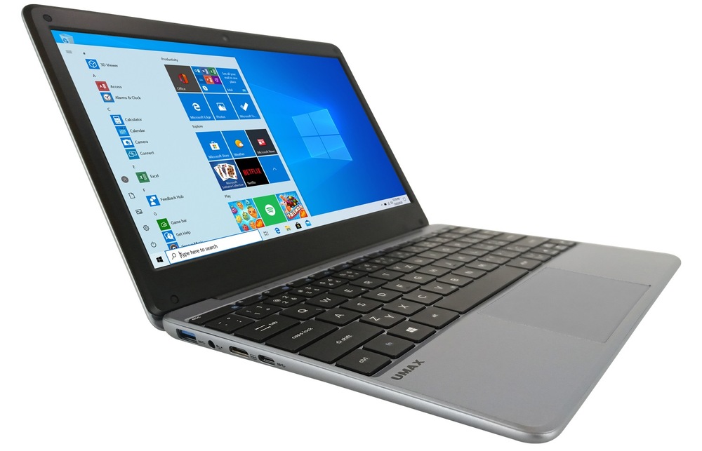 Notebook Umax VisionBook 12Wr šedý