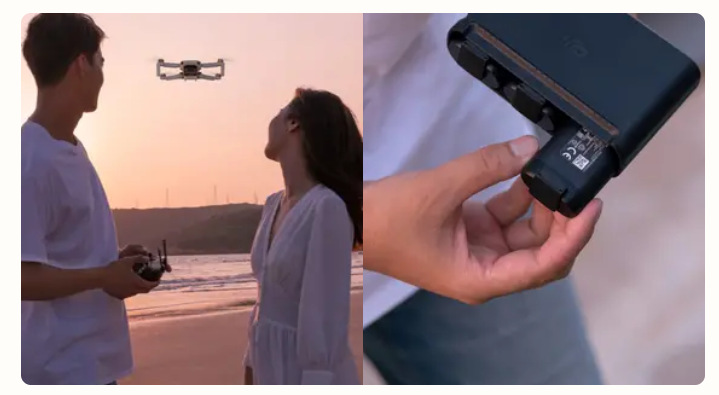 Dron DJI Mavic Mini DJIM0240 šedý
