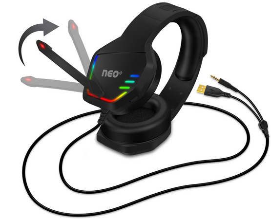 Headset Connect IT NEO+ černý