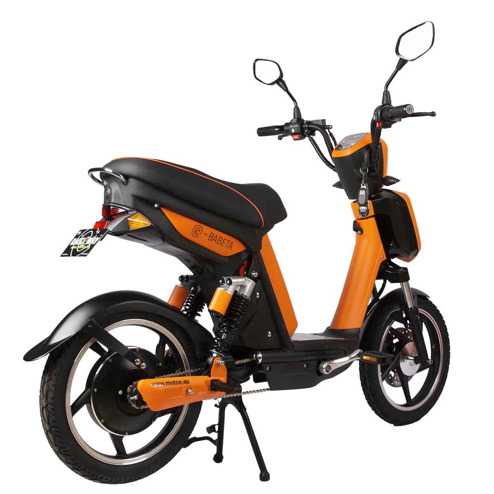 Elektroskútr RACCEWAY E-BABETA 12 Ah oranžová