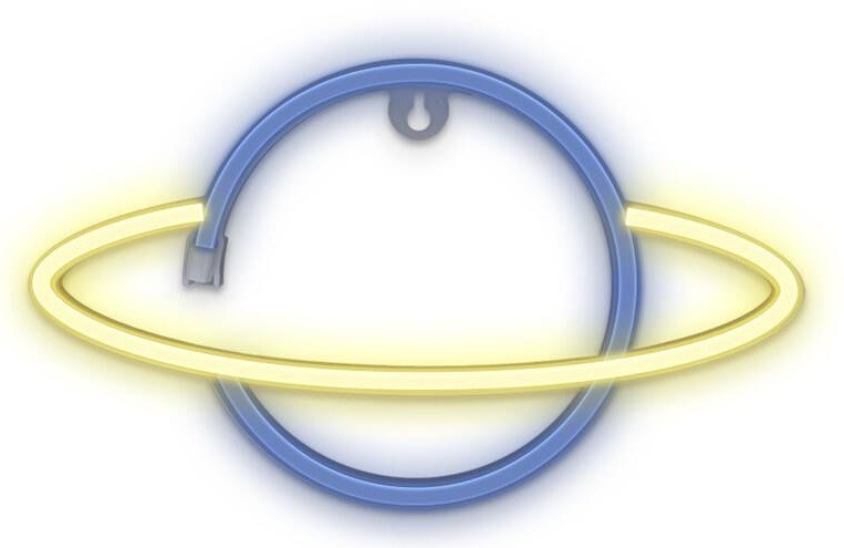 Dekorativní LED Forever neon Saturn