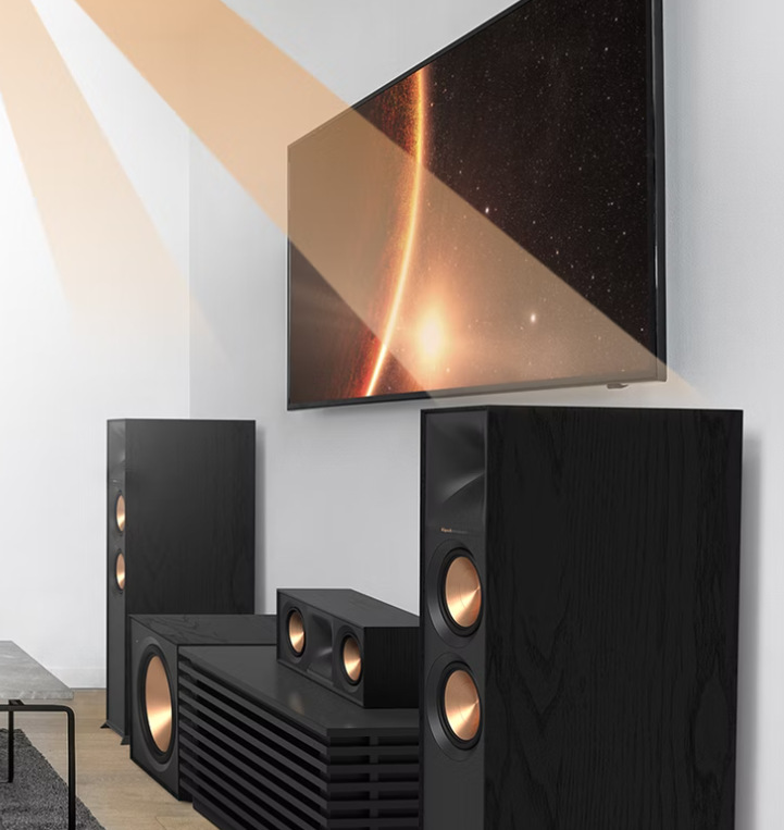 Reproduktory Klipsch Reference R-605FA (2 ks) černé Reproduktory Klipsch Reference R-605FA (2 ks) černé
