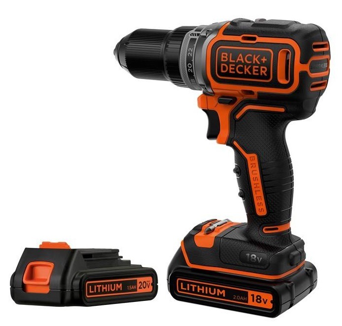 Vrtací šroubovák Black-Decker BL186K1B2-QW (s baterií)
