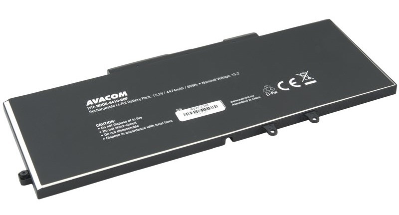 Baterie Avacom Dell Latitude 5410 Li-Pol 15,2V 4474mAh 68Wh