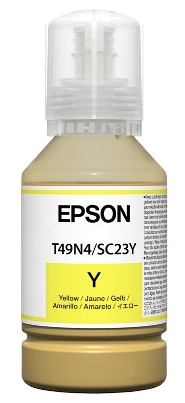 Inkoustová náplň Epson T49H4, 140 ml žlutá