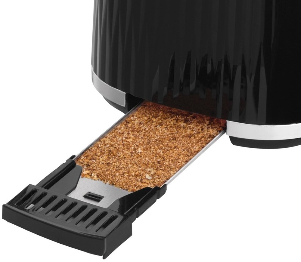 Topinkovač RUSSELL HOBBS 27371-56 Eden Black černý Topinkovač RUSSELL HOBBS 27371-56 Eden Black černý