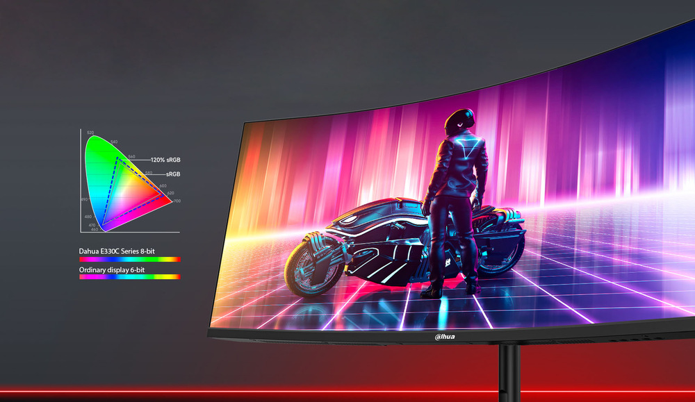 Herní monitor Dahua LM30-E330CA černý Dahua LM30-E330CA