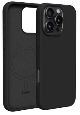 Kryt na mobil CPA Etteri Mag na Apple iPhone 16 Pro v černé barvě