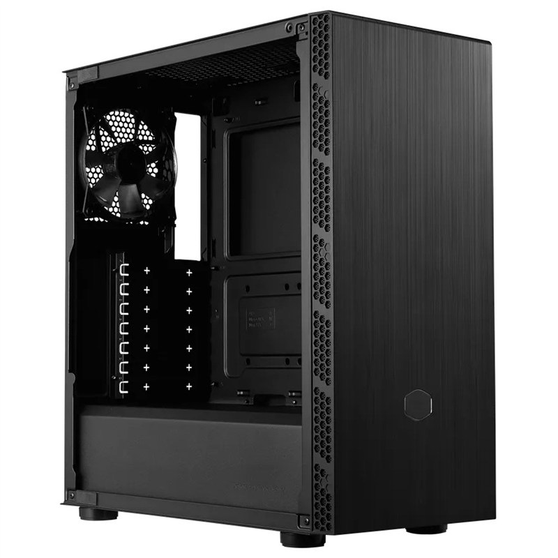 Case Cooler Master MB600L V2 TG + zdroj 650W 80+ Bronze - černá barva