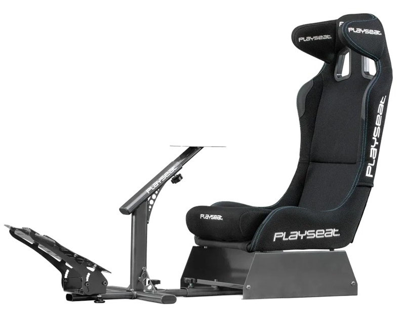 Závodní kokpit Playseat Evolution PRO - Actifit v černém barevném provedení.