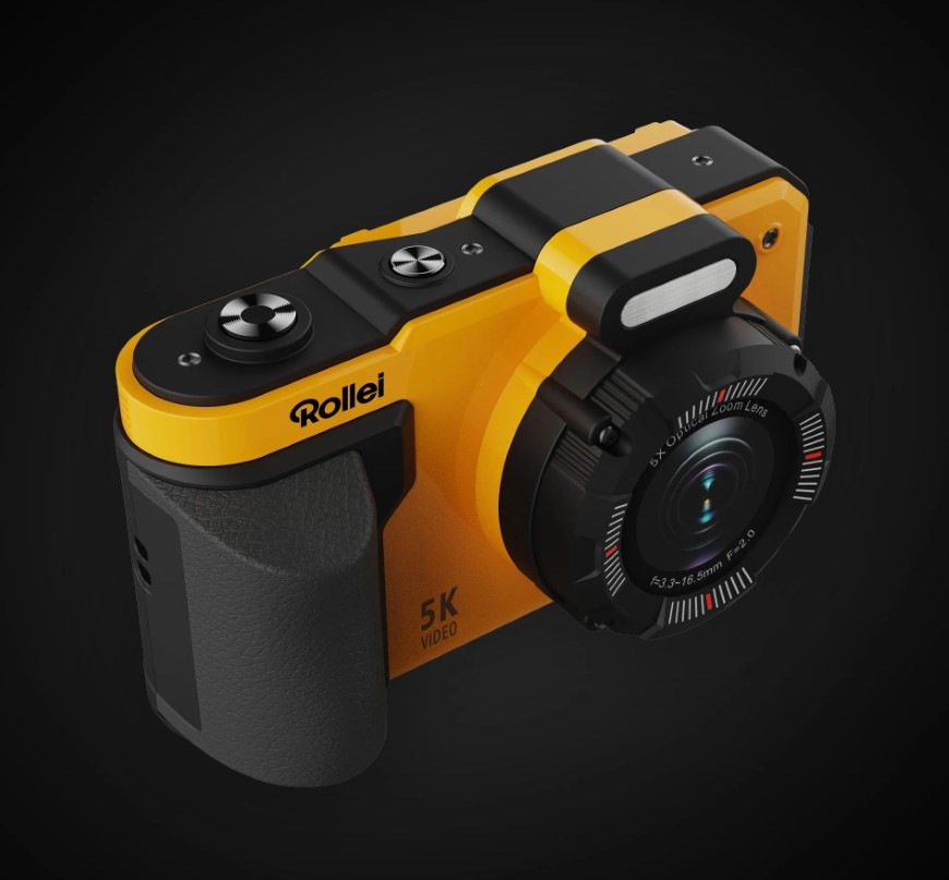 Odolný fotoaparát Rollei Sportsline 64 Pro s robustním akumulátorem