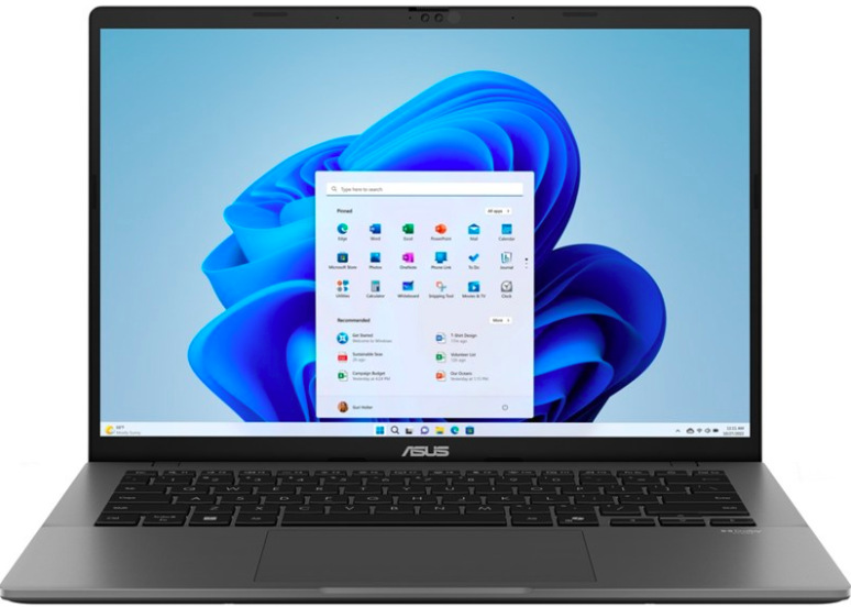 Šedý notebook ASUS Vivobook S14 M3407KA-OLED020WZ s 14″ OLED displejem