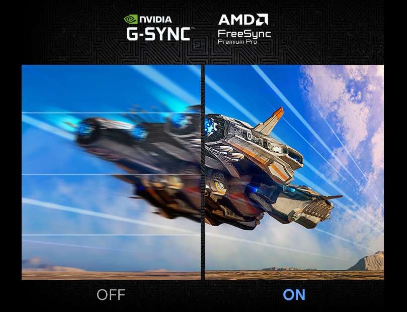 Herní monitor Samsung Odyssey G7 (G73SH) černý Samsung Odyssey G7 (G73SH) podporuje i technologii AMD FreeSync Premium