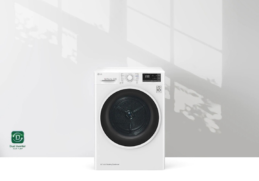 Sušička prádla LG RH91V9LVEN bílá dual_inverter_heat_pump