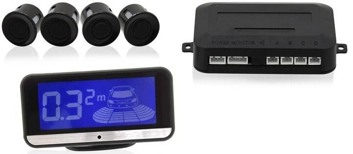 Parkovací asistent Compass 4 senzory, LCD display