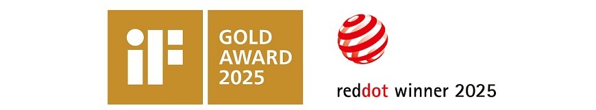 Ocenění designu pro spotřebiče Bosch: If Design Gold award 2025 a RedDot winner 2025