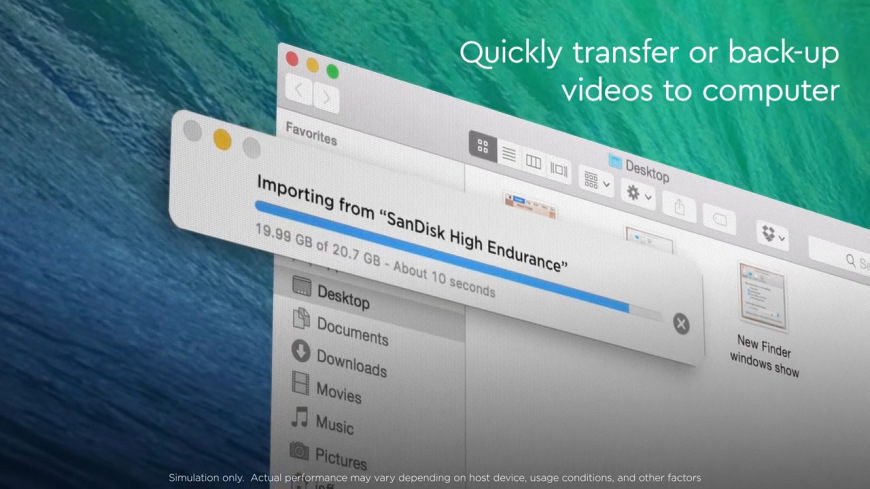 Paměťová karta SANDISK Micro SDXC High Endurance Video 64 GB + adaptér Paměťová karta SANDISK Micro SDXC High Endurance Video 64 GB + adaptér