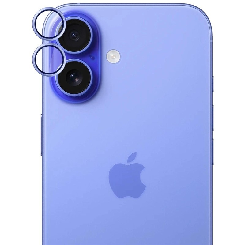 Tvrzené sklo 3mk HARDY Lens Protection Pro na Apple iPhone 17 modré