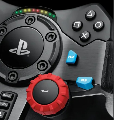 Volant Logitech G29 Driving Force PS5/PS4 + Headset G321 černý