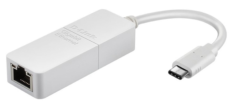 Síťová karta D-Link USB-C/RJ45 bílá