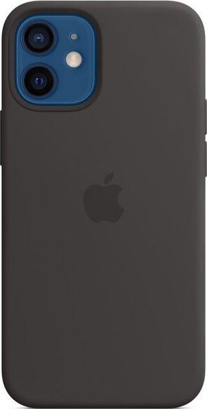 Kryt na mobil Apple Silicone Case s MagSafe pro iPhone 12 mini - černý