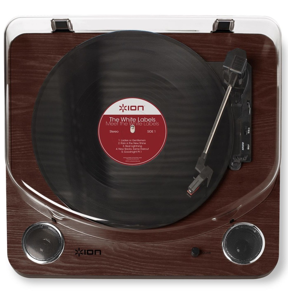 Gramofon ION Max LP hnědý Gramofon ION Max LP hnědý
