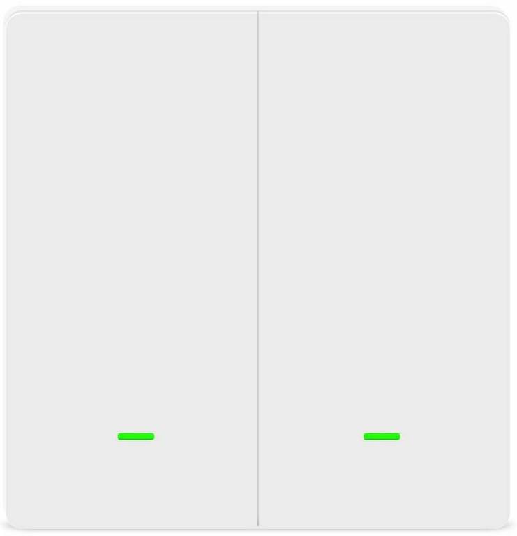 Vypínač Evolveo Dual Switch, Wi-Fi bílý