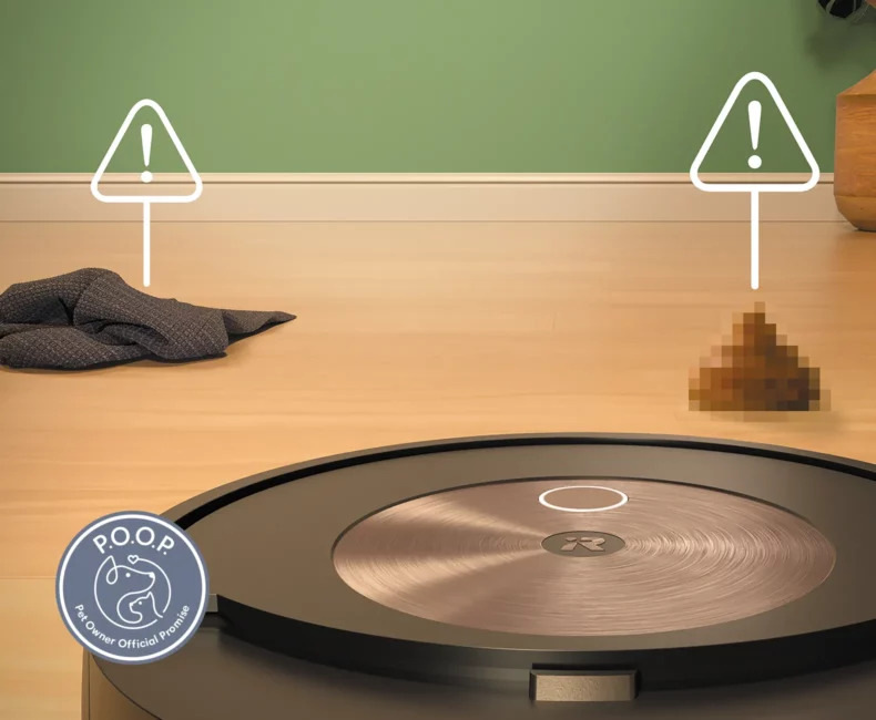 Robotický vysavač iRobot Roomba j9+ (Ruby) bronzový