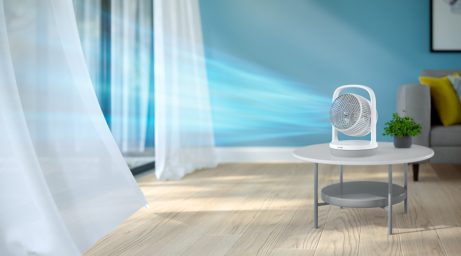 Ventilátor stolní Philips Series 2000 CX2050/00 bílý