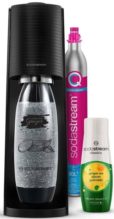 Výrobník sodové vody SodaStream TERRA Black Ginger černý
