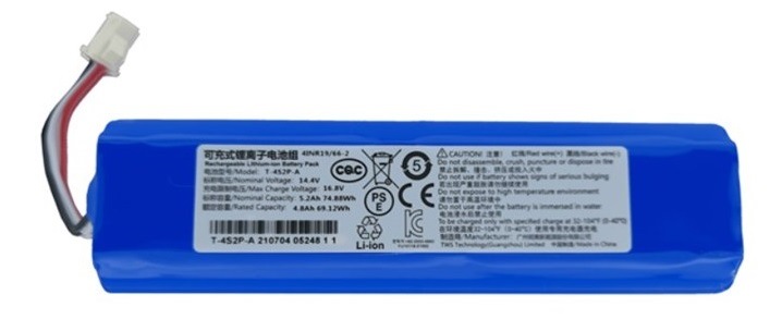 Baterie Li-ion 14,4V pro vysavače Master, Master 2 PRO a Twins