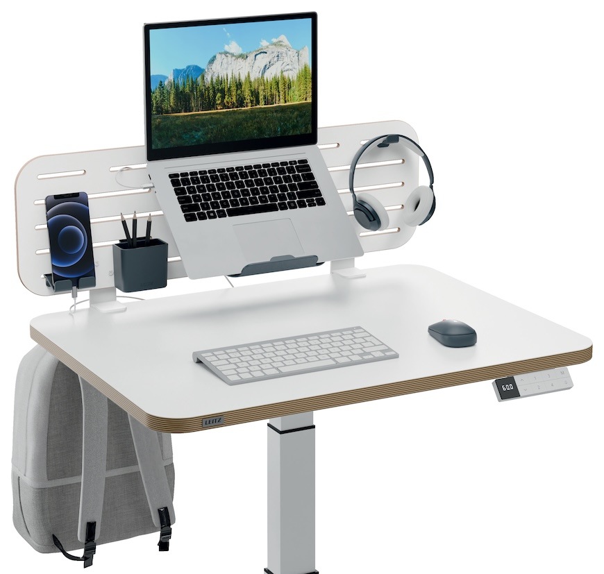 Organizér Leitz Ergo Pegboard Desk bílý Organizér Leitz Ergo Pegboard Desk bílý