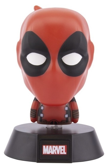 Dekorativní LED Paladone Icon Light Deadpool černé/červené