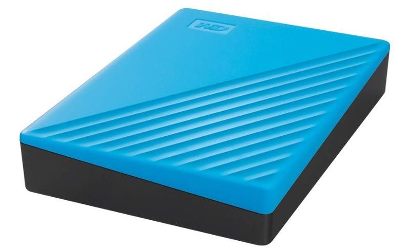 Externí pevný disk 2,5" Western Digital My Passport Portable 4TB, USB 3.0 modrý